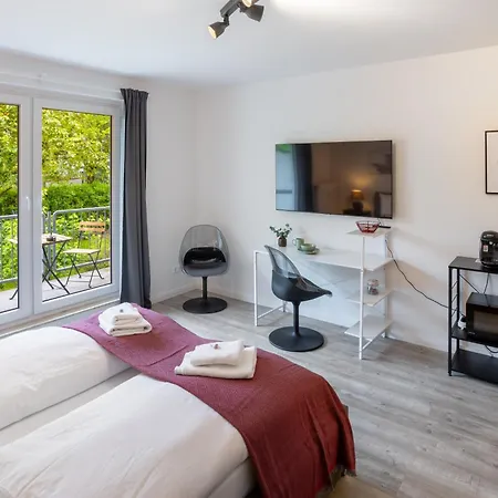 Apartament Mint Design-studio Mit Balkon Dortmund