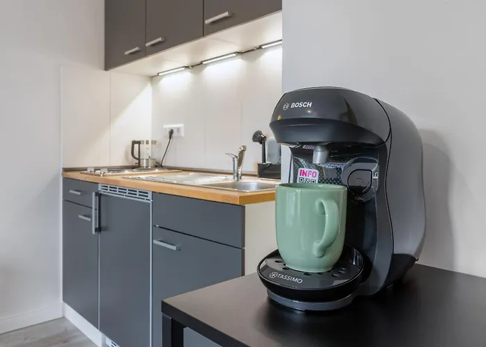 Apartament Mint Design-studio Mit Balkon Dortmund